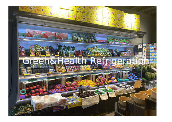 ระบบเย็นไกล เครื่องเย็นเปิดหลายชั้น R404a ประหยัดพลังงาน