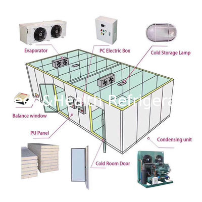 ห้องเก็บน้ําเย็นขนาดเล็กถึงขนาดใหญ่ สําหรับการใช้งานที่หลากหลาย