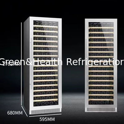 ใบรับรอง ETL เครื่องทําความเย็นส้วมไวน์แบบดัดแปลง พร้อมระบบทําความเย็นแฟน