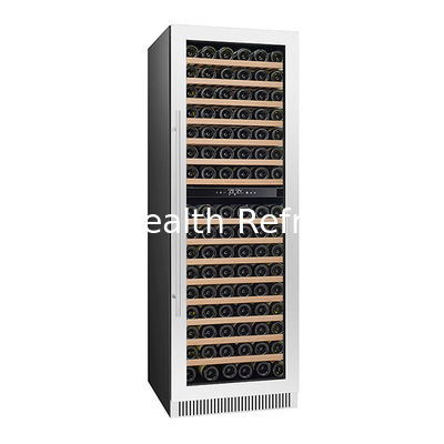 ใบรับรอง ETL 326 หน่วย พร้อมประตูกระจก 2 ตัว เครื่องเย็นไวน์อุณหภูมิอิสระ 3 ตัว