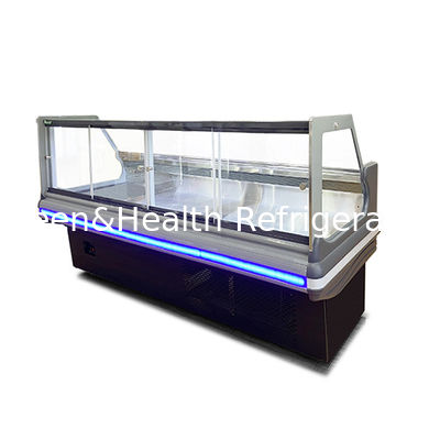 ร้านขายอาหารที่ปรุง / ตลาด / ซุปเปอร์มาร์เก็ต ที่มุ่งเน้นในการเก็บและแสดงอาหารที่ปรุง