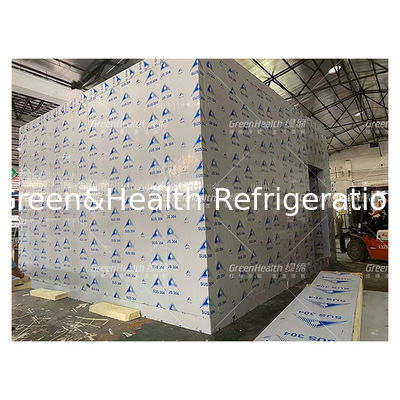 สถานที่เก็บรักษาที่มีคุณภาพสูง ที่ถูกกําหนดเอง สถานที่เก็บรักษาที่เย็น สําหรับโรงงานพาณิชย์ขนาดใหญ่ ห้องเย็น