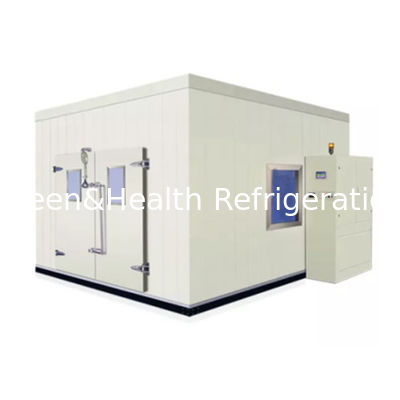 ระบบความเย็นคอมเพรสเซอร์ ห้องเก็บน้ําเย็น เดินในตู้เย็น พร้อมแผ่นพื้น