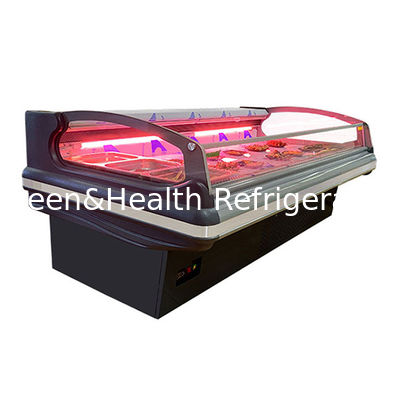 ซุปเปอร์มาร์เก็ตทางการค้าใช้ตู้เย็นสไตล์ยุโรปที่มีสไตล์สไตล์