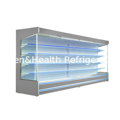 เครื่องดื่มซุปเปอร์มาร์เก็ตขนาด 1,000 * 1550 มม. Multideck Open Chiller