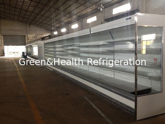 Multideck Open Chiller / Fridge Showcase สำหรับซูเปอร์มาร์เก็ตหรือเชิงพาณิชย์