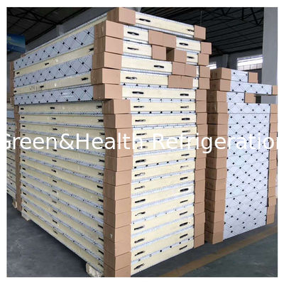 ฉนวนกันความร้อนที่กำหนดเอง Cam Lock Polyurethane Cold Room Sandwich Panels