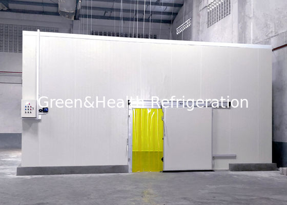 -18 องศาอุณหภูมิต่ำปลาทะเลห้องเย็นพร้อมเครื่องควบแน่น